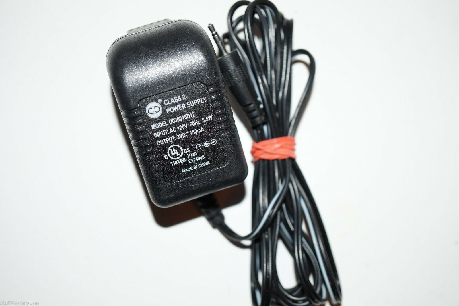 *Brand NEW*3V 150mA for U030015D12 AC Adapter Power Supply